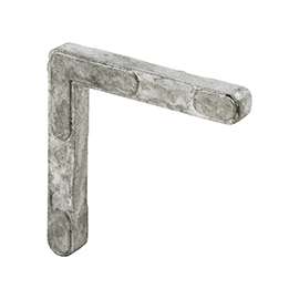 Make-2-Fit PL 15040 Non-Handed Corner Key, Aluminum, For: Window Frames