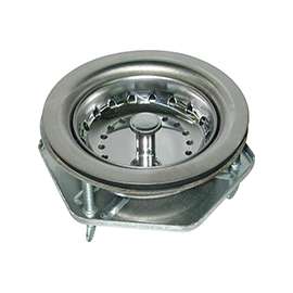 ProSource 122040-3L Basket Strainer Assembly, 4-1/2 in Dia, For: 3-1/2 to 4 in Dia Opening Sink
