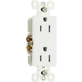 10PK15A WHT Deco Outlet