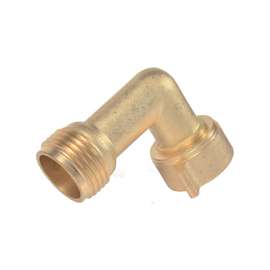 CAMCO 22505 90 deg Hose Elbow, Brass