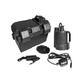 SUPERIOR PUMP 92900 Battery Back Up Kit, 12 VDC, Thermoplastic