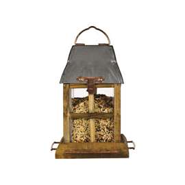 Perky-Pet 50173 Paul Revere Wild Bird Feeder, 2.5 lb Seed, Fir Wood