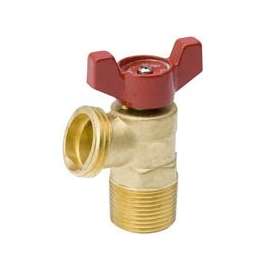 B & K Quarter Master ProLine Series 102-053HN Boiler Drain Valve, 1/2 in Connection, MIP x Solder, 125 psi Pressure