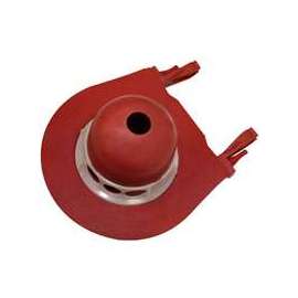 Korky 3060BP Toilet Flapper, Specifications: 3 in, Rubber, Red, For: Large 3 in Flush Valves and Toilets