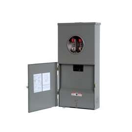 Siemens MC0408B1200RT Meter Combination Load Center, 200 A, 4 -Space, 4 -Jaw, 8 -Circuit, NEMA 3R Enclosure
