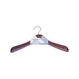 Simple Spaces Premium Coat Hanger, Wood, Mahogany