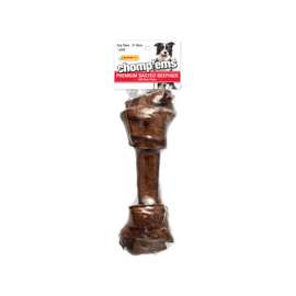 RUFFIN'IT 37108 Dog Bone, 8 in L, BBQ Beef Flavor