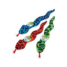RUFFIN'IT 16292 Dog Toy, Snake, Assorted
