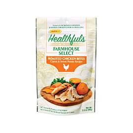RUFFIN'IT 8534 Roasted Chicken Bite, Carrot, Sweet Potato Flavor, 3.5 oz