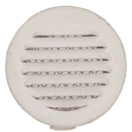 6PK 3" WHT Circle Vent