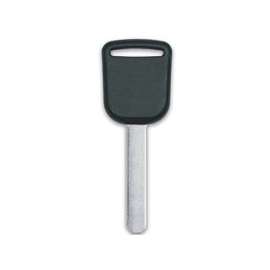 HY-KO 18HON102 Chip key Blank, Brass/Plastic, Nickel, For: Honda Vehicle Locks