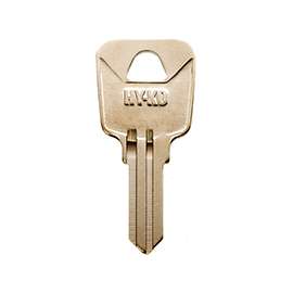 HY-KO 11010SS5 Key Blank, Stainless Steel, For: Sentry Safe Cabinet, House Locks and Padlocks
