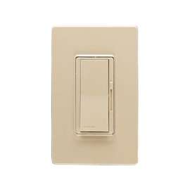 Lutron Diva DVWCL-153PH-IV C.L Dimmer with Wallplate, 1.25 A, 120 V, 150 W, CFL, Halogen, Incandescent, LED Lamp