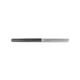 Extra Long Pin Punches - Full Finish, 8 in, 3/8 in tip, Alloy Steel