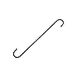 Landscapers Select GB0123L Extender S-Hook, 12 in H, Steel, Black, Hanging Mounting