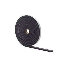 M-D 02055 Foam Tape, 3/8 in W, 17 ft L, 3/16 in Thick, Gray