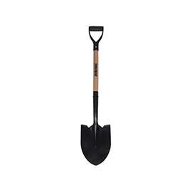 Landscapers Select 34448 Shovel, D-Shaped Handle, 28 in L Handle