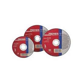 Premiere Red Small Cut-Off Wheel, 3 in Dia, 1/32 in Thick, 3/8" Arbor, 60 Grit