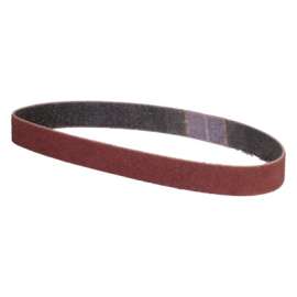 Aluminum Oxide File Belts, 3/4 in x 18 in, 80 Grit