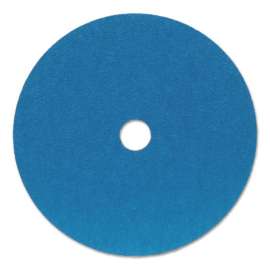 Zirconia Alumina Fiber Disc, 5 in, 60, Ceramic Aluminum Oxide, Blue
