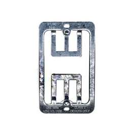 Leviton R02-C0224-000 Wallplate Mounting Bracket, 1-Gang