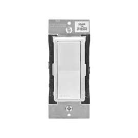 Leviton Decora Digital R00-DDS15-BDM Dual Voltage Switch with Timer, 1 -Pole, 3 -Way, 120/277 VAC, 60 Hz, Bluetooth