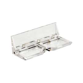Prime-Line U 9842 Door Lock, Plastic, 3/16, 1/8, 1/4 in Thick Door