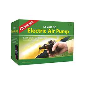 Coghlans 0815 Electric Air Pump, 5.5 A, 12 VDC, 0.54 psi Max Pressure
