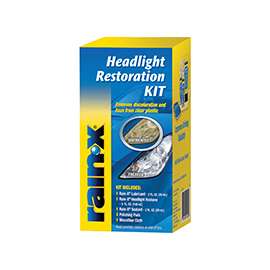 Rain-X 800001809 Headlight Restoration Kit, Liquid, Alcohol