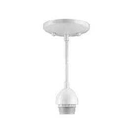 Westinghouse 7028600 Mini Pendant Light Fixture, 1-Lamp, Incandescent Lamp, White Fixture