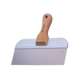 Vulcan 36052 Knife, 3 in W Blade, 10 in L Blade, Stainless Steel Blade, Tapered Blade, Wood Handle, Wood Handle