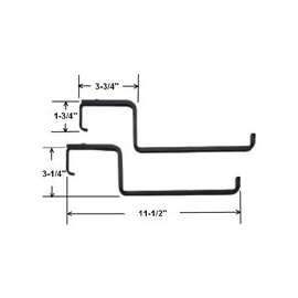 Landscapers Select GB0043L Box Bracket, Aluminum, Black, Epoxy-Coated