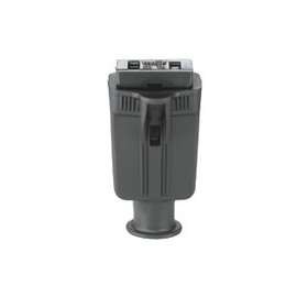 Eaton Wiring Devices 86BK-BOX Electrical Connector, 2 -Pole, 15 A, 125 V, Connector, NEMA: NEMA 1-15, Black