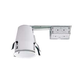Halo H99RTAT Recessed Housing, 4 in Dia Recessed Can, Steel