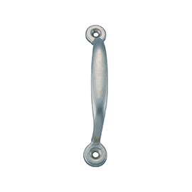 ProSource LR-008-PS Door Pull, 3/4 in W, 4-3/4 in D, 1-3/16 in H, Steel, Zinc Plated