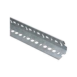 Stanley Hardware 4020BC Series 182741 Slotted Angle, 12 in L, Galvanized Steel