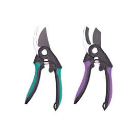 Landscapers Select GP1296+GP1297 Pruning Shear Set, 1/2 in Cutting Capacity, Steel Blade, Plastic Handle