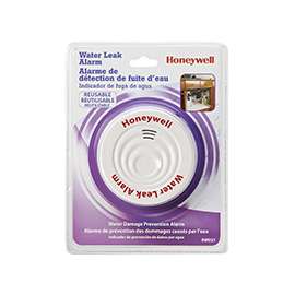 Honeywell RWD21 Water Leak Alarm, 1/16 in Detection