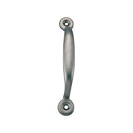 ProSource 20914MGS-PS Door Pull, 3/4 in W, 4-3/4 in D, 1-3/16 in H, Steel, Galvanized