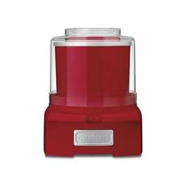 Cuisinart ICE-21R Frozen Yogurt, Ice Cream and Sorbet Maker, 120 V, 15 W, 1-1/2 qt Storage, Plastic