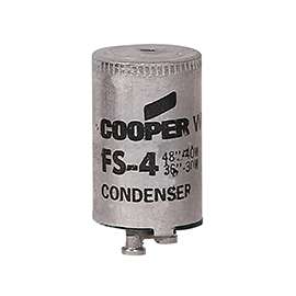 Eaton Wiring Devices BP45FS4 Fluorescent Starter, 30/40 W