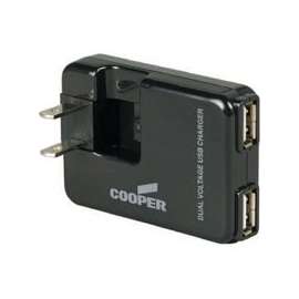 Eaton Wiring Devices BP450 USB Charger Adapter, 5 V Output, 1 A Charge, Black
