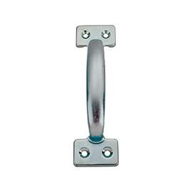 ProSource 20912ZCB-PS Door Pull, 1-3/4 in W, 6-1/2 in D, 1-1/2 in H, Steel, Zinc Plated