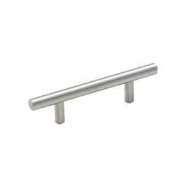 Amerock BP19010SS Cabinet Pull, 5-3/8 in L Handle, 1-17/50 in H Handle, 1-3/8 in Projection, Stainless Steel