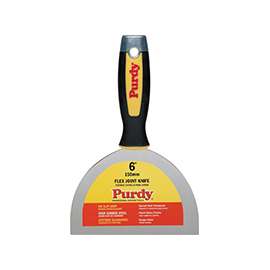 Purdy 14A900060 Joint Knife, 6 in W Blade, HCS Blade, Flexible Blade, Cushion-Grip Handle