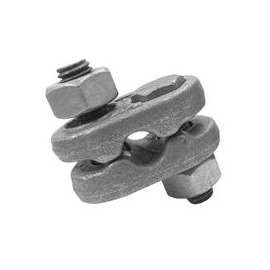 Mid-Grip Wire Rope Clips, 5/8 in, Galvanized