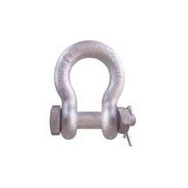 Bolt & Nut Anchor Shackles, 1/2 in Bail Size, 3 Tons