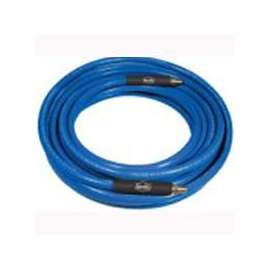 Amflo 554-50A-10 Air Hose, 3/8 in OD, 50 ft L, MNPT, 300 psi Pressure, PVC, Blue