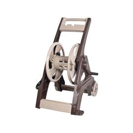 AMES 2385580 Reel Easy Hose Cart, 175 ft Length Hose, 5/8 in Hose, Poly