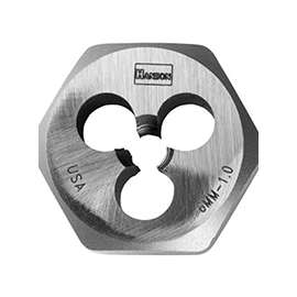 IRWIN 9717 Metric Die, M4-0.7 Thread, Fine Thread, Right Hand Thread, HCS